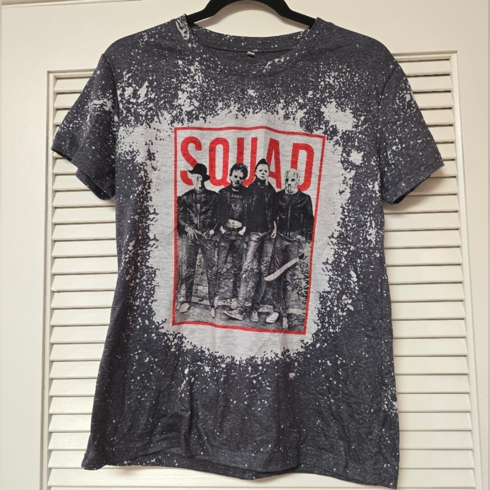 (Unisex) Halloween Squad Graphic Short-Sleeve T-Shirt